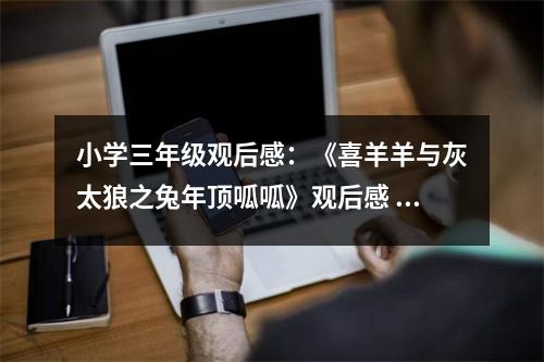 小學(xué)三年級觀后感：《喜羊羊與灰太狼之兔年頂呱呱》觀后感 (550字)