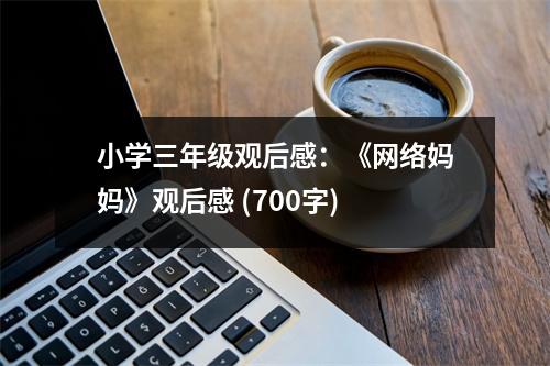 小學(xué)三年級觀后感：《網(wǎng)絡(luò)媽媽》觀后感 (700字)