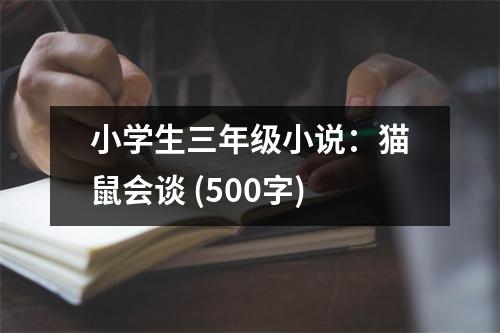 小學(xué)生三年級小說：貓鼠會談 (500字)