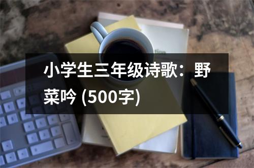 小學(xué)生三年級(jí)詩(shī)歌：野菜吟 (500字)
