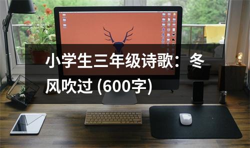 小學(xué)生三年級(jí)詩(shī)歌：冬風(fēng)吹過(guò) (600字)