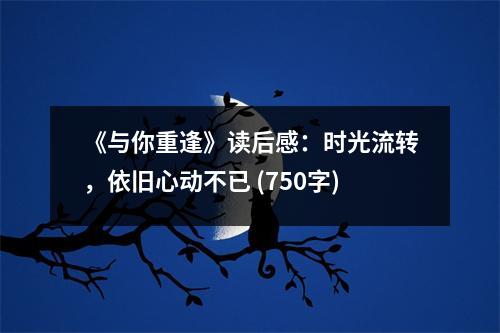 《與你重逢》讀后感：時光流轉(zhuǎn)，依舊心動不已 (750字)