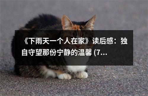《下雨天一個(gè)人在家》讀后感：獨(dú)自守望那份寧?kù)o的溫馨 (700字)