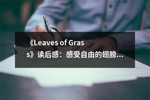 《Leaves of Grass》讀后感：感受自由的翅膀 (650字)