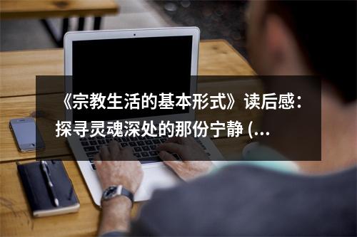 《宗教生活的基本形式》讀后感：探尋靈魂深處的那份寧?kù)o (1100字)