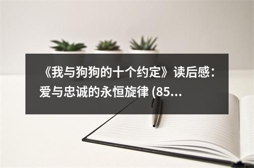 《我與狗狗的十個(gè)約定》讀后感：愛與忠誠的永恒旋律 (850字)