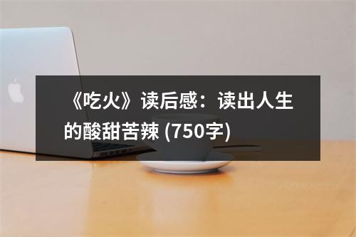 《吃火》讀后感：讀出人生的酸甜苦辣 (750字)