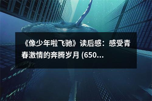 《像少年啦飛馳》讀后感：感受青春激情的奔騰歲月 (650字)