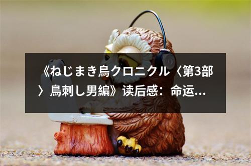 《ねじまき鳥クロニクル〈第3部〉鳥刺し男編》讀后感：命運(yùn)之輪轉(zhuǎn)動(dòng)不息 (900字)