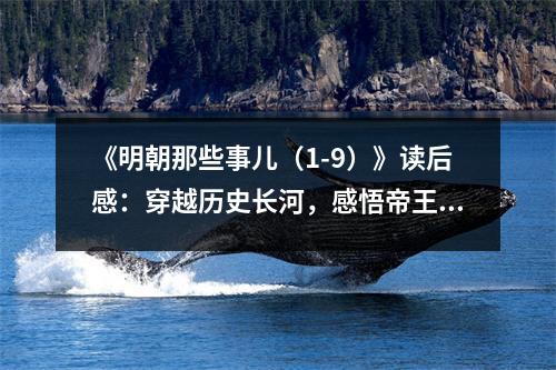 《明朝那些事兒（1-9）》讀后感：穿越歷史長河，感悟帝王風(fēng)云 (1000字)