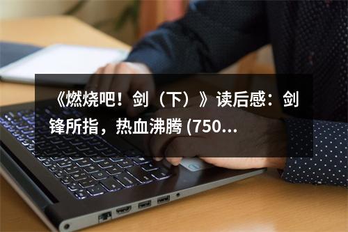 《燃燒吧！劍（下）》讀后感：劍鋒所指，熱血沸騰 (750字)