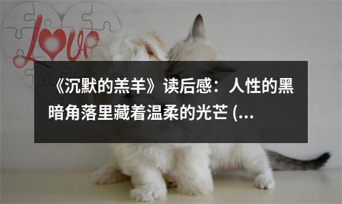 《沉默的羔羊》讀后感：人性的黑暗角落里藏著溫柔的光芒 (750字)
