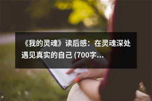 《我的靈魂》讀后感：在靈魂深處遇見真實的自己 (700字)