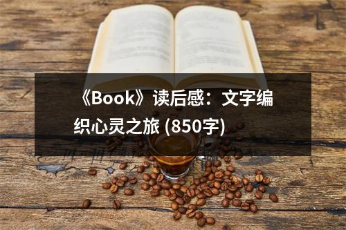 《Book》讀后感：文字編織心靈之旅 (850字)