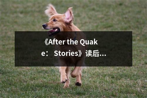 《After the Quake： Stories》讀后感：心靈震顫的余韻 (700字)