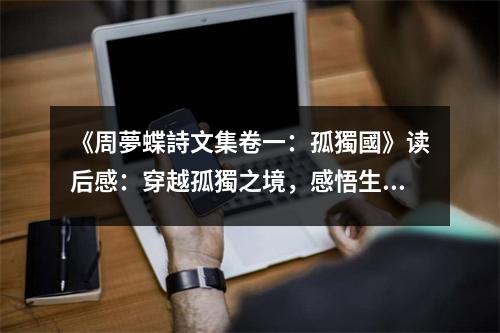 《周夢蝶詩文集卷一：孤獨國》讀后感：穿越孤獨之境，感悟生命真諦 (850字)