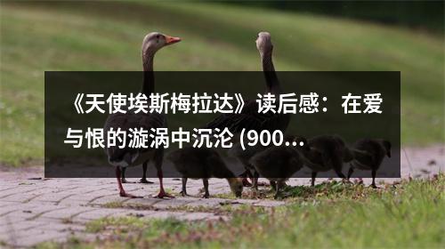 《天使埃斯梅拉達(dá)》讀后感：在愛(ài)與恨的漩渦中沉淪 (900字)