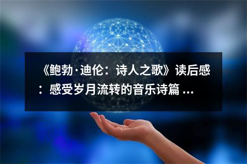 《鮑勃·迪倫：詩(shī)人之歌》讀后感：感受歲月流轉(zhuǎn)的音樂詩(shī)篇 (800字)