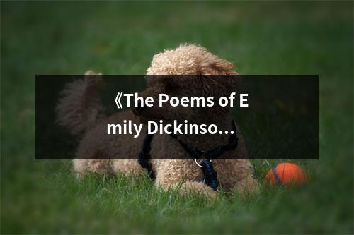 《The Poems of Emily Dickinson》讀后感：字里行間，情感涌動 (850字)
