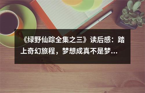 《綠野仙蹤全集之三》讀后感：踏上奇幻旅程，夢想成真不是夢 (850字)