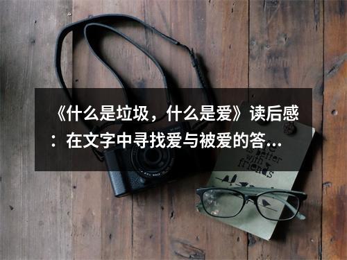 《什么是垃圾，什么是愛》讀后感：在文字中尋找愛與被愛的答案 (850字)