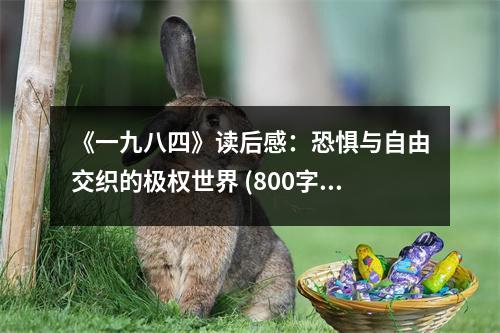 《一九八四》讀后感：恐懼與自由交織的極權(quán)世界 (800字)