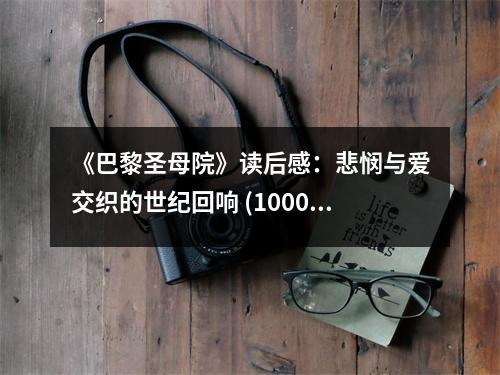 《巴黎圣母院》讀后感：悲憫與愛交織的世紀(jì)回響 (1000字)