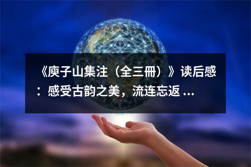 《庾子山集注（全三冊(cè)）》讀后感：感受古韻之美，流連忘返 (1100字)