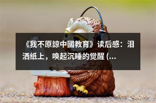 《我不原諒中國教育》讀后感：淚灑紙上，喚起沉睡的覺醒 (800字)