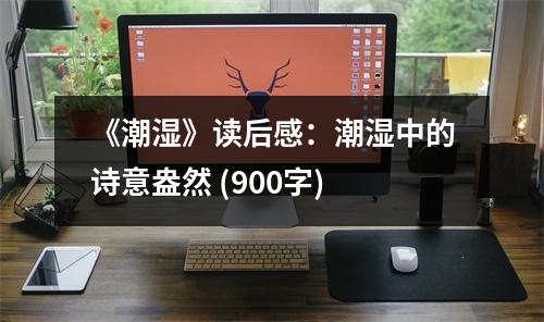 《潮濕》讀后感：潮濕中的詩意盎然 (900字)