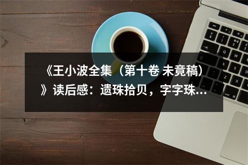 《王小波全集（第十卷 未竟稿）》讀后感：遺珠拾貝，字字珠璣 (800字)