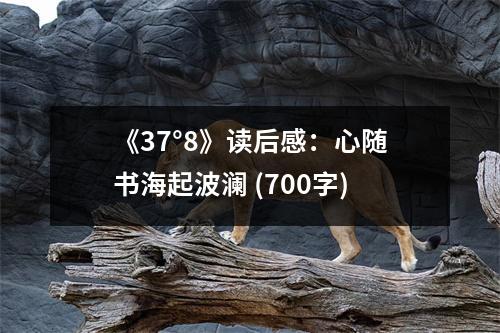 《37°8》讀后感：心隨書海起波瀾 (700字)