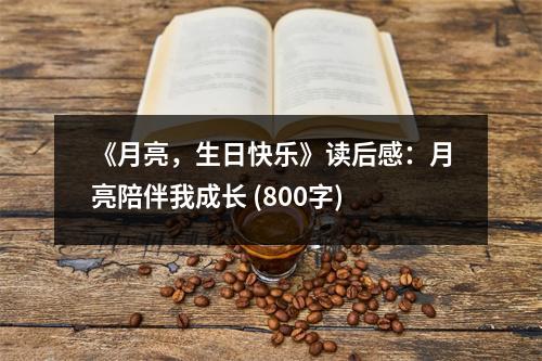 《月亮，生日快樂》讀后感：月亮陪伴我成長 (800字)
