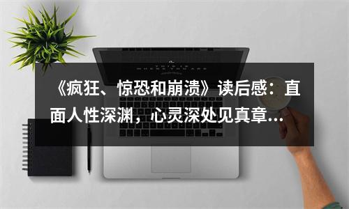 《瘋狂、驚恐和崩潰》讀后感：直面人性深淵，心靈深處見真章 (850字)
