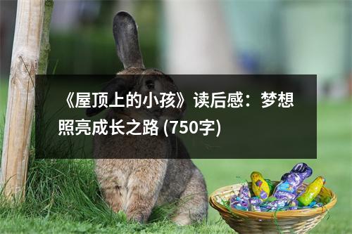 《屋頂上的小孩》讀后感：夢想照亮成長之路 (750字)