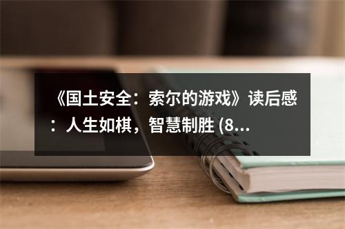 《國土安全：索爾的游戲》讀后感：人生如棋，智慧制勝 (800字)