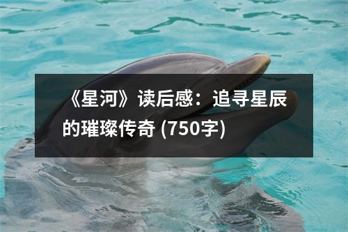 《星河》讀后感：追尋星辰的璀璨傳奇 (750字)