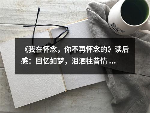 《我在懷念，你不再懷念的》讀后感：回憶如夢(mèng)，淚灑往昔情 (850字)
