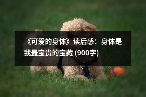 《可愛的身體》讀后感：身體是我最寶貴的寶藏 (900字)