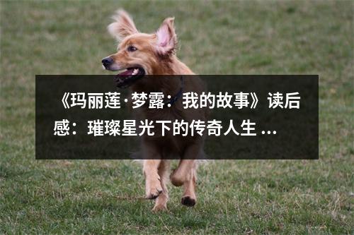 《瑪麗蓮·夢(mèng)露：我的故事》讀后感：璀璨星光下的傳奇人生 (700字)