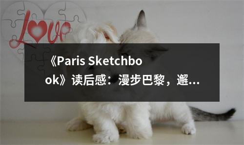 《Paris Sketchbook》讀后感：漫步巴黎，邂逅浪漫時光 (700字)