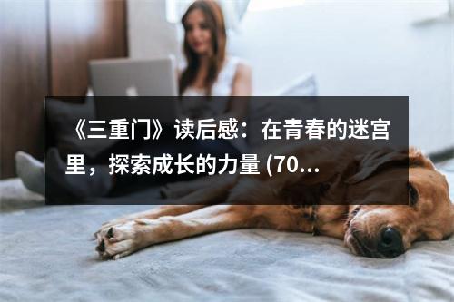 《三重門》讀后感：在青春的迷宮里，探索成長的力量 (700字)
