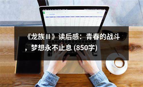 《龍族Ⅱ》讀后感：青春的戰(zhàn)斗，夢想永不止息 (850字)