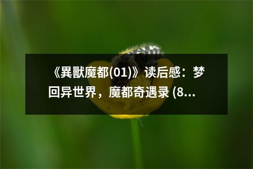 《異獸魔都(01)》讀后感：夢回異世界，魔都奇遇錄 (850字)