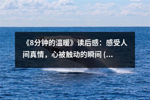 《8分鐘的溫暖》讀后感：感受人間真情，心被觸動(dòng)的瞬間 (900字)