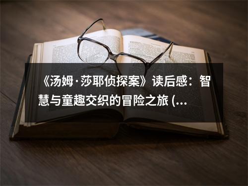 《湯姆·莎耶偵探案》讀后感：智慧與童趣交織的冒險(xiǎn)之旅 (800字)