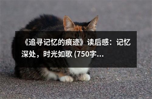 《追尋記憶的痕跡》讀后感：記憶深處，時(shí)光如歌 (750字)