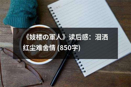 《妓樓の軍人》讀后感：淚灑紅塵難舍情 (850字)