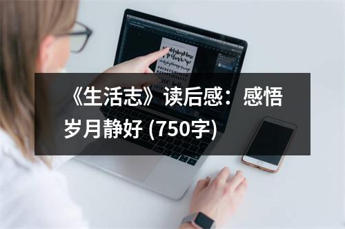 《生活志》讀后感：感悟歲月靜好 (750字)