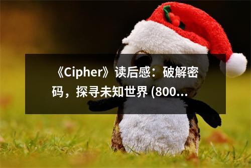 《Cipher》讀后感：破解密碼，探尋未知世界 (800字)